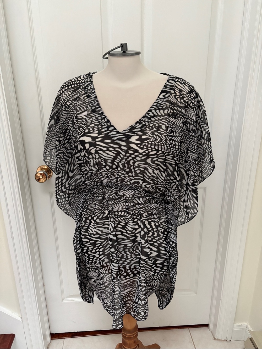 Animal print tunic , one size